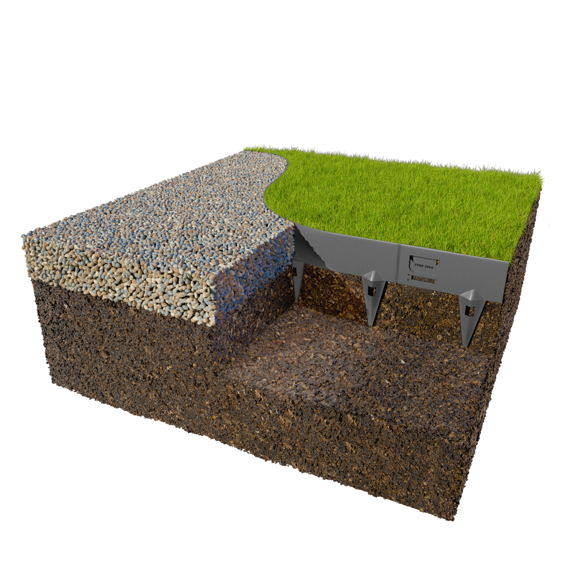 CORE EDGE Longd 1075mm - Antrasitt