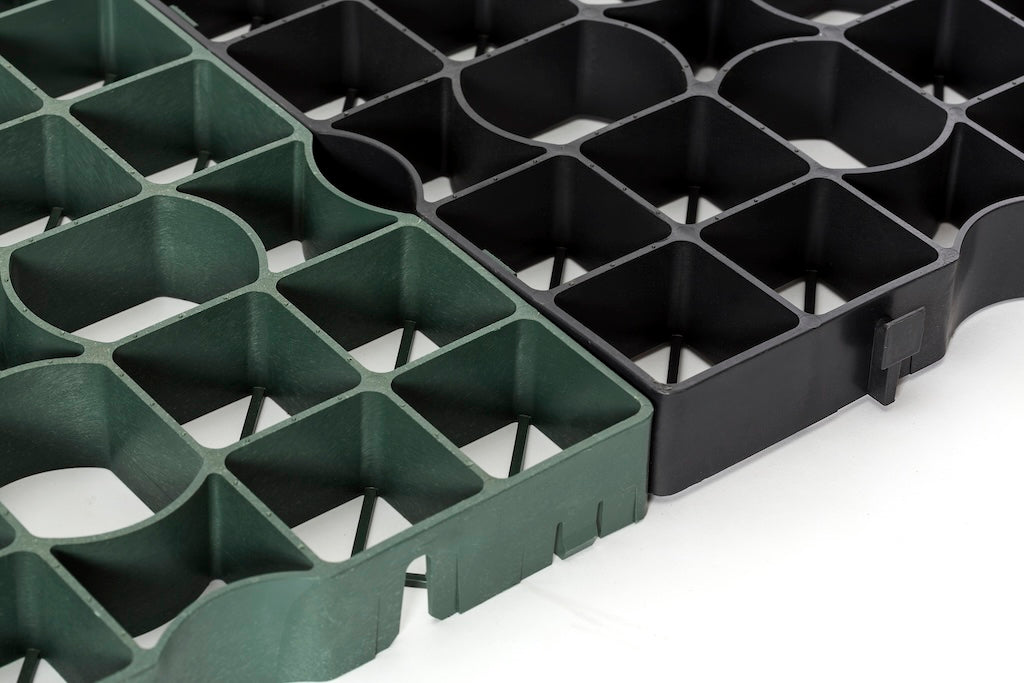 CORE GRASS 40MM HØJDE | 800 X 800MM (0,64M²) - GRÆSSTABILISERING TIL LET ERHVERVSTRAFIK