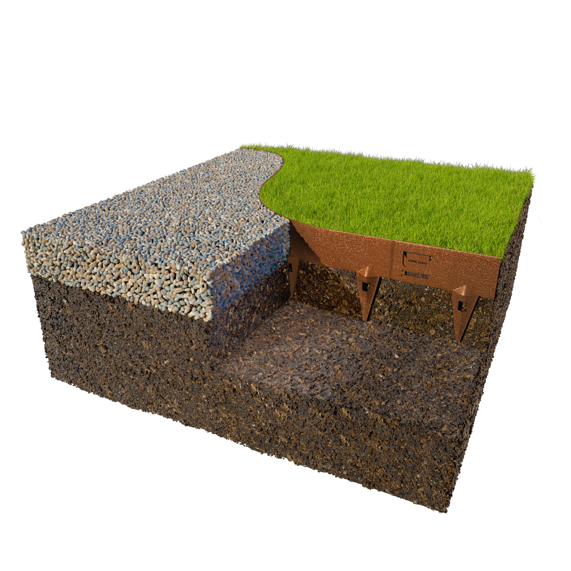 CORE EDGE Longd 1075mm - Corteen